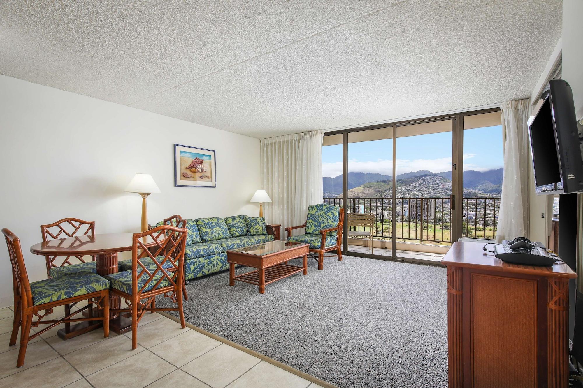 Апарт готель Aston At The Waikiki Banyan Гонолулу Екстер'єр фото